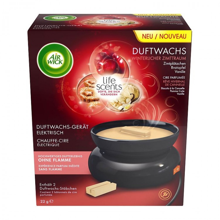 AirWick WAX Melt elekt.ohřívač vosk AirWick WAX Melt elekt.ohřívač vosk - Drogerie Osvěžovače a svíčky Elektrické